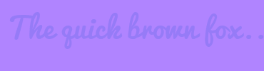 Image with Font Color 967BF7 and Background Color B084FF